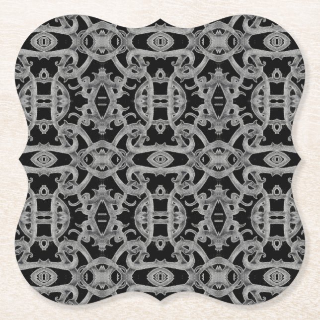 GOTHIC Bracket Paper-Untersetzer Untersetzer (Vorderseite)