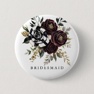 Gothic Brautjungfer Button