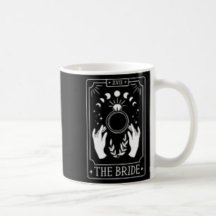 Gothic Bride Bridesmaid Tarot Brautparty Bachelo Kaffeetasse