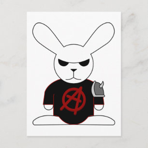 Gothic Bunnies Bruno Postkarte