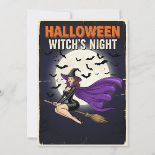 Gothic Charm Halloween Einladung