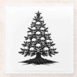 Gothic-Christbaum II Glasuntersetzer
