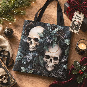 Gothic Christmas Skulls