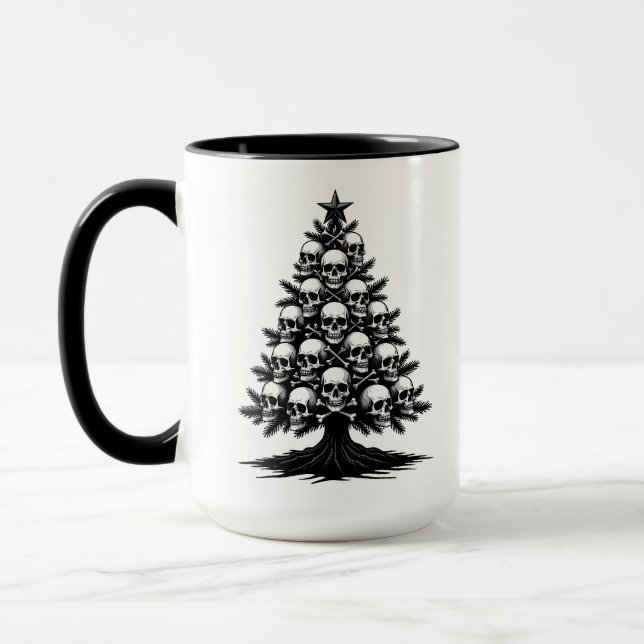 Gothic Christmas Tree II Tasse (Links)