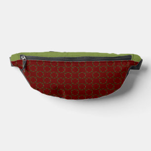Gothic Christmas Wreath Gemustert Bauchtasche