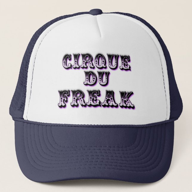 Gothic Cirque Du Freak Truckerkappe (Vorderseite)