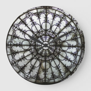 Gothic Clock Große Wanduhr