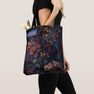 Gothic Colorful Floral Modernes Personalisiert