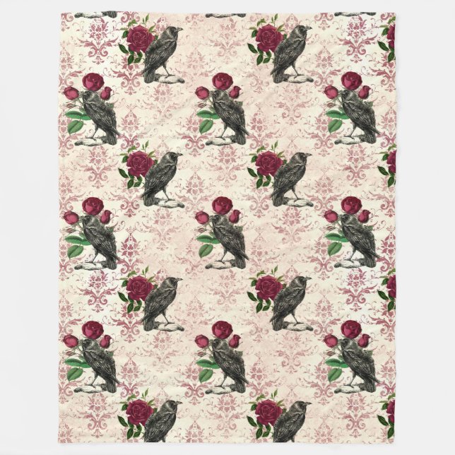 Gothic Countenance Serie Design 16  Fleecedecke (Vorderseite)