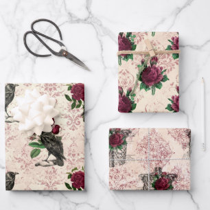 Gothic Countenance Serie Design 16 Wrapping Pap Geschenkpapier Set