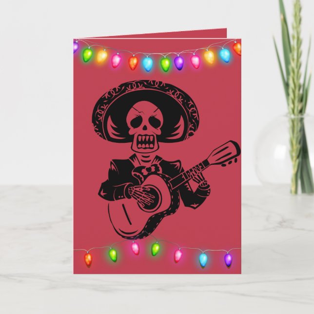 GOTHIC CREEPY CHRISTMAS CARDS KARTE (Vorderseite)