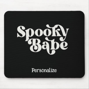 Gothic & Creepy Spooky Babe Personalisierte Comput Mousepad