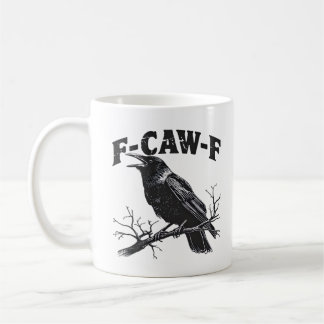 Gothic Crow Humor F-Caw-F Lustig Essential Kaffeetasse