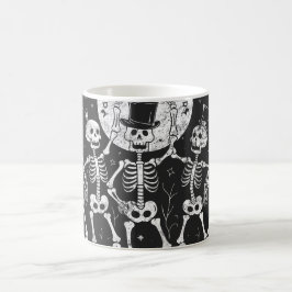 Gothic Dancing Skeleton Geschenksammlung Kaffeetasse