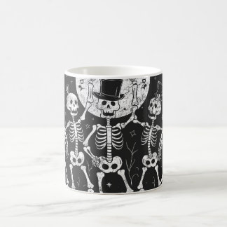 Gothic Dancing Skeleton Geschenksammlung Kaffeetasse