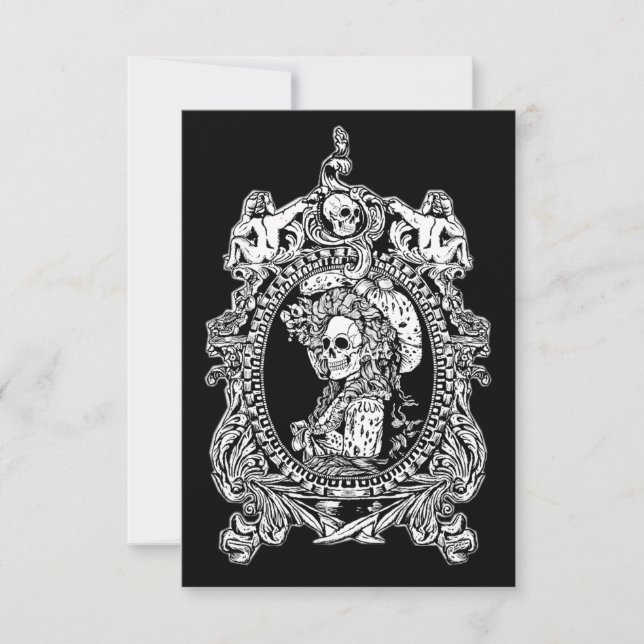 Gothic Dankeskarte (Vorderseite)