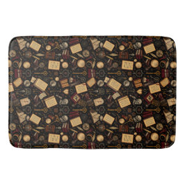 Gothic Dark Academia Bath Mat - Mysterium & Refin Badematte