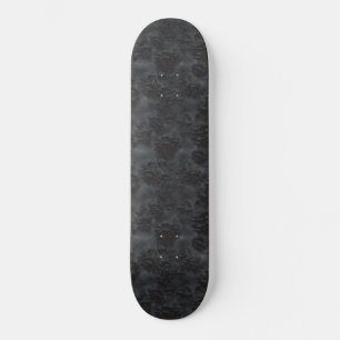 Gothic Dark Aschenfarbene Blütenblüte Skateboard
