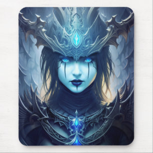 Gothic Dark Fantasy Litch Queen Mousepad
