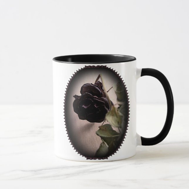 Gothic Dead Rose Tasse (Rechts)
