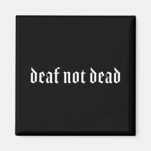 Gothic Deaf ASL Hand Gesture Deaf Hörverlust Awa Magnet