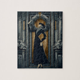 Gothic Deco | Dark Academia Kranz Puzzle