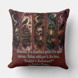Gothic-Dekor, Gruseliges Halloween Kissen