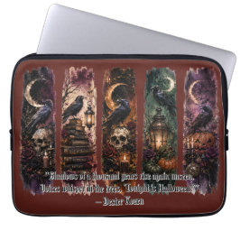 Gothic-Dekor, Gruseliges Halloween Laptopschutzhülle