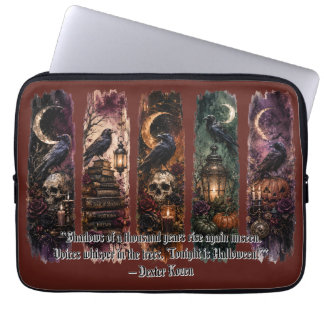 Gothic-Dekor, Gruseliges Halloween Laptopschutzhülle