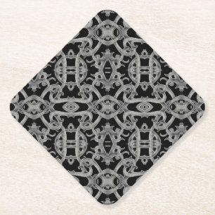 GOTHIC Diamant Bierdeckel Untersetzer