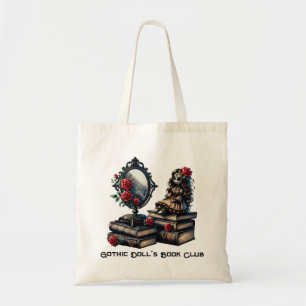 Gothic Doll's Book Club Tote Bag Tragetasche