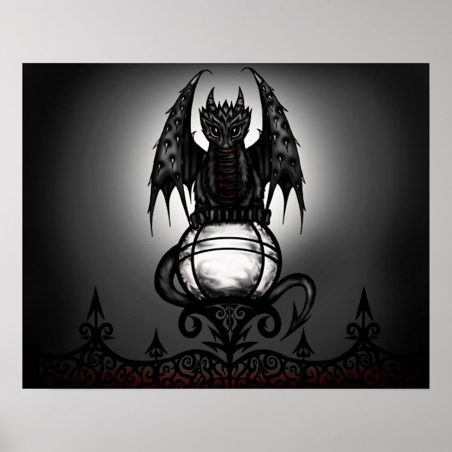 Gothic Dragon Poster (Vorne)