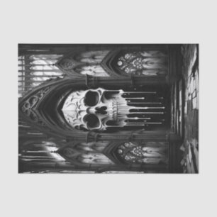 Gothic Dripping 3D Skull Decoupage Paper Seidenpapier