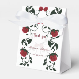 Gothic Dripping Bloody Rose Moody Wedding Geschenkschachtel