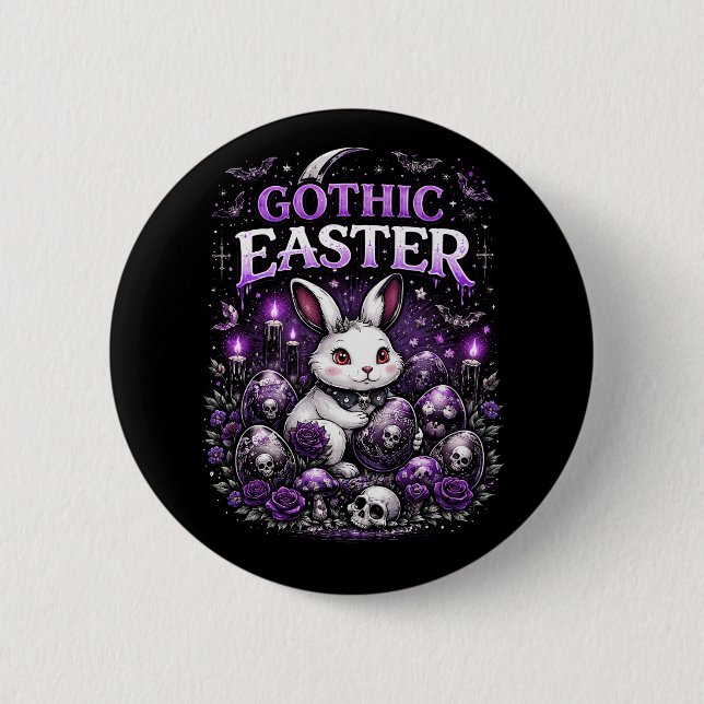 Gothic Easter Button (Vorderseite)