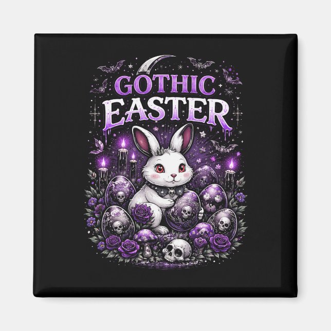 Gothic Easter Magnet (Vorne)