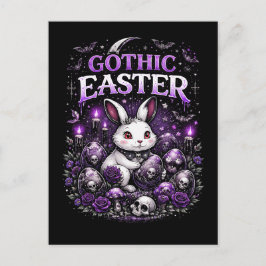 Gothic Easter Postkarte