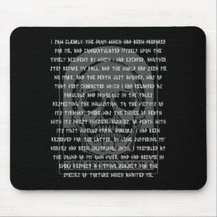 Gothic Edgar Allan E Memento Mori Totenkopf Hallow Mousepad