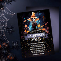 Gothic Eerie Fee | Hexenhut-Halloween-Party