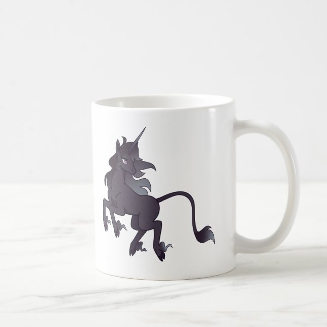 Gothic Einhorn Tasse  (Rechts)