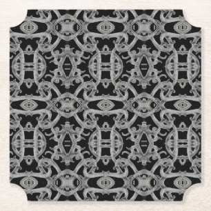 GOTHIC Eintrittskarten-Papieruntersetzer Untersetzer