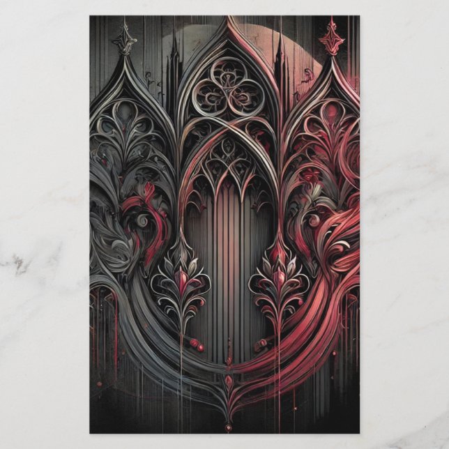 Gothic Elegance Custom Flyer (Vorne)
