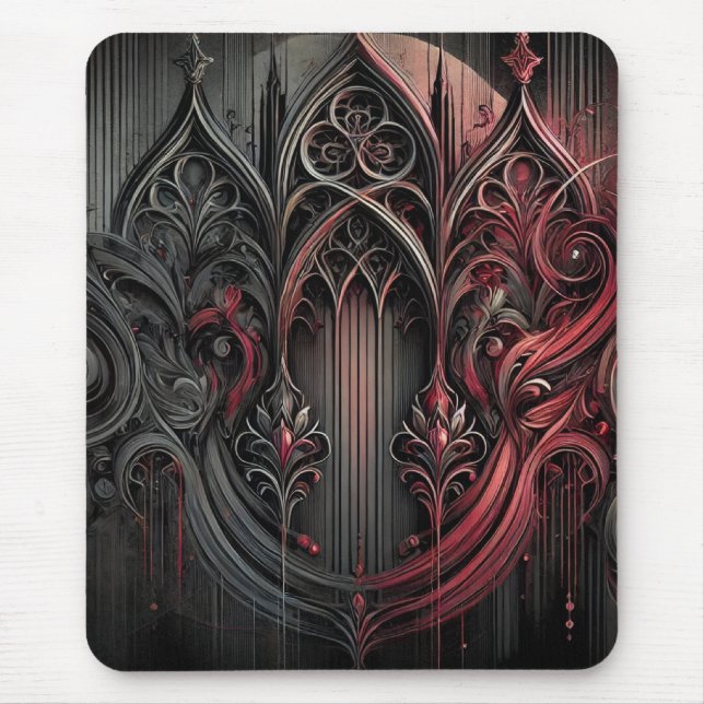 Gothic Elegance Mousepad (Vorne)