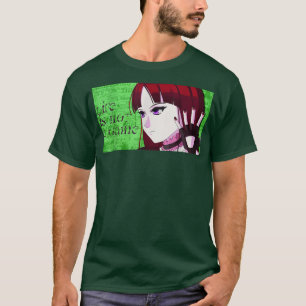 Gothic & Emo Serious Anime Girl Life ist kein Spie T-Shirt