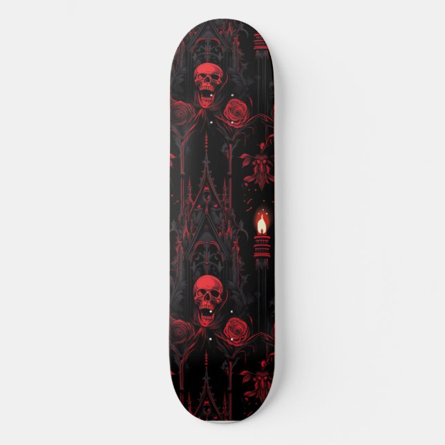 Gothic Ephemera Skateboard (Vorderseite)