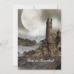 Gothic Europe Mittelalterliches Fantasy - Renaissa Einladung