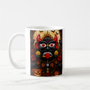 Gothic Evil Eye Halloween Drishti Bommai Volkskuns Kaffeetasse