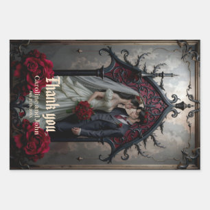 Gothic Ewige Liebe Geschenkpapier Set