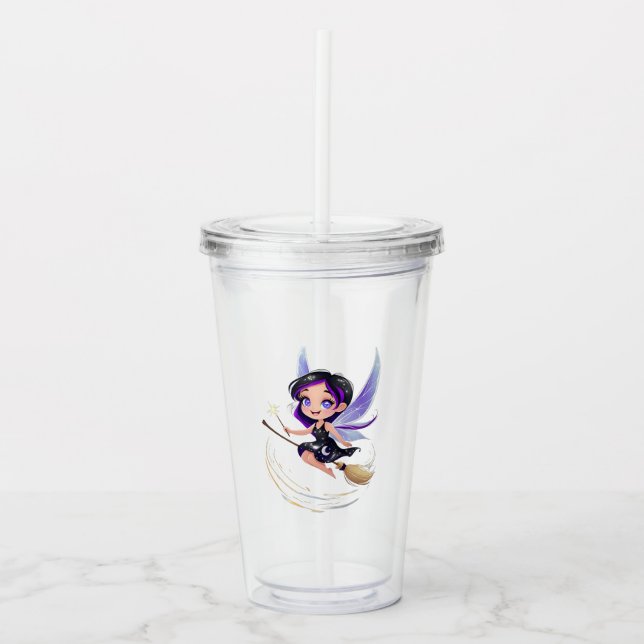 Gothic Fairy Acryltrinkbecher (Vorderseite)