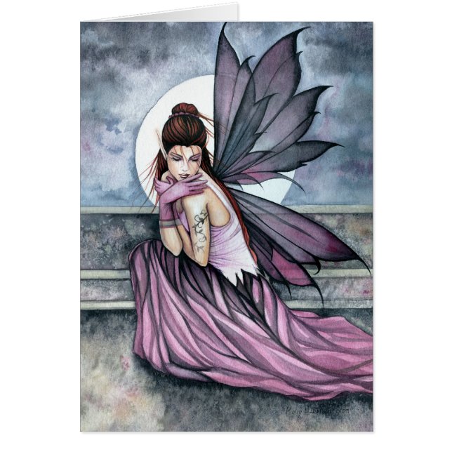 Gothic Fairy Art Card by Molly Harrison (Vorne)